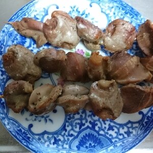 砂肝の串焼き　焼鳥